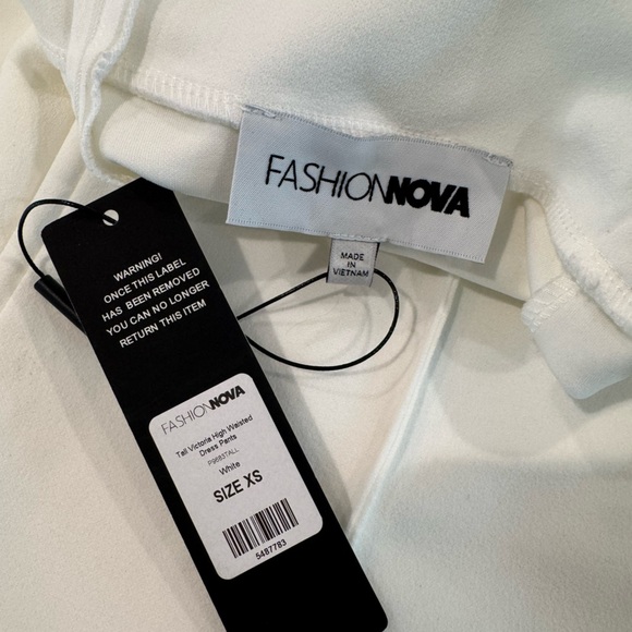 Fashion Nova Dress Pants XS tall NWT - Picture 2 of 3